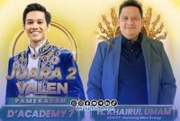 Foto. Konser Akbar Valen DA7 di Pamekasan yang di Fasilitasi H Hairul Umam CEO PT Bawang Mas Group