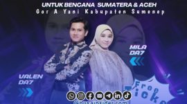 Foto. Screenshot Flayer konser Amal Valen dan Mila Dangdut Academy 7 di Sumenep. 