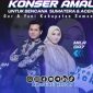 Foto. Screenshot Flayer konser Amal Valen dan Mila Dangdut Academy 7 di Sumenep. 