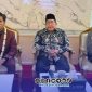 Foto. Wakil Bupati Sumenep KH Imam Hasyim, SH., MH saat menyambut kedatangan Valen dan Mila (Milen) Dangdut Academy 7 di Rumah Dinas Bupati Sumenep, Jum'at 2 Januari 2026