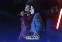Foto. Konser Mila dan Valen Dangdut Academy 7 di kabupaten Sumenep. 