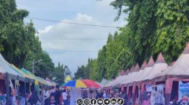 Foto. Tampak UMKM Sumenep di Stand Pasar Minggu. 
