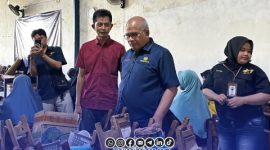 Foto. Kepala Komwasjak Amien Sunarya di (Kanan), H Supriyadi CEO PR Mahaputera Nusantara (Kiri). 