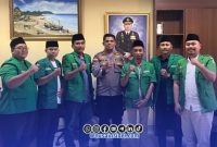 Foto. Pertemuan LBH GP Ansor Sumenep bersama Polres Sumenep Bahas Pelayanan Hukum Gratis. 