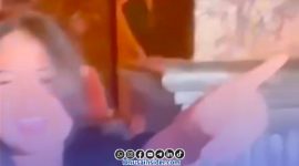 Foto. Screenshot goyangan Oknum DPRD Bangkalan F-Gerindra (APW) saat berada di ruangan gelap (red. Diskotik) 
