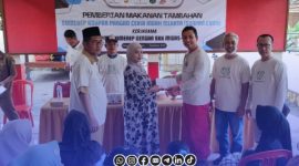 Foto. Kolaborasi kegiatan Suapan Cinta SKK Migas - Kei bersama Pemkab Sumenep 