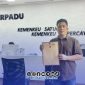 Foto. Roby Aktivis Dear Jatim saat Layangkan Laporan MBG di Sumenep ke Kemenkeu RI