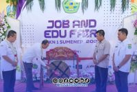 Foto. Job and Edu Fair SMKN 1 Sumenep. 
