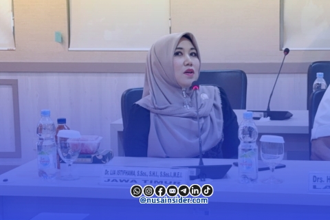 Foto. Anggota DPD/MPR RI, Dr Lia Istifhama S.Sos.,S.Sos.i., M.E.I