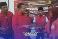 Foto. Perayaan Ultah Megawati di DPC PDI Sumenep. 