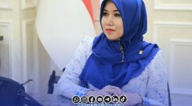 Foto. Senator Jatim, Ning Lia. 