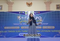 Foto. Penampilan Puisi di STIT Aqidah Usymuni Expo 2026 Sumenep