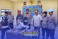 Foto. Kegiatan Tes Urine Personel Satuan reserse kriminal (Sat Reskrim) Polres Sumenep. 