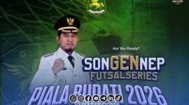 Flayer Turnamen Futsal Bupati Cup 2026