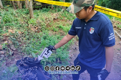 Foto. Identifikasi Carok di kecamatan Lenteng oleh Polres Sumenep