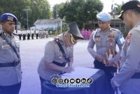 Foto. Sertijab Wakapolres Sumenep