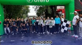 Foto. Pelepasan Jalan-jalan sehat (JJS) Hari Pers Nasional (HPN) 2026 SMSI Sumenep. 
