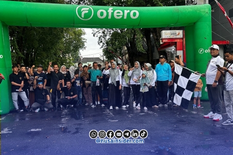 Foto. Pelepasan Jalan-jalan sehat (JJS) Hari Pers Nasional (HPN) 2026 SMSI Sumenep. 