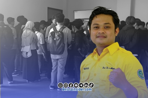 Foto. Rafiqi Menteri Dalam Negeri BEM UNIBA Madura