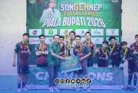 Foto. Sang Juara Futsal series Bupati cup 2026.