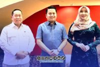 Foto. Bendahara Umum IKA PMII Sekaligus Senator DPD RI Dr Lia Istifhama, S.Sos.S.Sos.i., M.E.I (Kanan), Slamet Ariyadi S.Ps.i Ketua Umum IKA PMII Sekaligus DPR RI (Tengah). 
