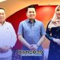 Foto. Bendahara Umum IKA PMII Sekaligus Senator DPD RI Dr Lia Istifhama, S.Sos.S.Sos.i., M.E.I (Kanan), Slamet Ariyadi S.Ps.i Ketua Umum IKA PMII Sekaligus DPR RI (Tengah). 