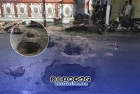 Foto. Jembatan Ambruk di Kecamatan Gayam kepulauan Sapudi Sumenep