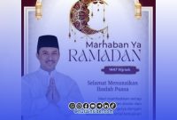 Foto. Ucapan Marhaban ya Ramadhan Kepala Bappeda Sumenep, Dr Ir Arif Firmanto, S.TP., M.Si.IPU. ASEAN Eng. 