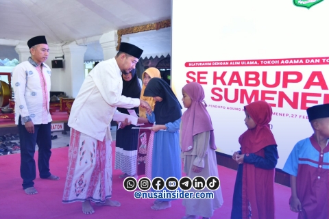 Foto. Buka Puasa Bersama Pemerintah Kabupaten Sumenep bersama Tokoh Agama di Sumenep