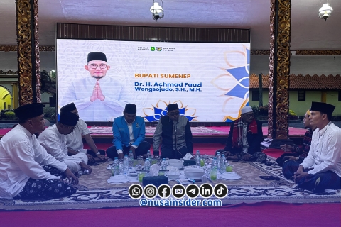 Foto. Silaturrahim dan Buka Bersama Bupati dan DPD KNPI Sumenep. 