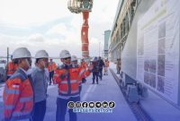 Foto. Kunjungan Wakil Presiden Republik Indonesia, Gibran Rakabuming raka saat Berkunjung ke kabupaten Tuban. 