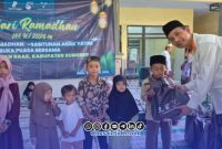 Foto. Program Safari Ramadhan (Safram) 2026 Kangean Energy Indonesia di kepulauan Raas kabupaten Sumenep