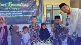 Foto. Program Safari Ramadhan (Safram) 2026 Kangean Energy Indonesia di kepulauan Raas kabupaten Sumenep