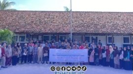 Foto. Kegiatan pendampingan Tim Dosen PBIO UMM guna memberikan pendampingan intensif di Kangean