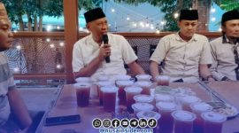 Foto. Ketua PKDI Sumenep saat menghadiri HUT Ke-3 PPDI kabupaten Sumenep. 