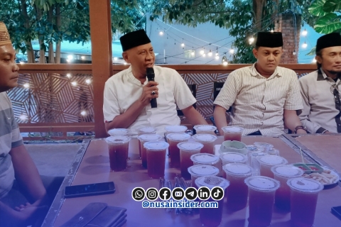 Foto. Ketua PKDI Sumenep saat menghadiri HUT Ke-3 PPDI kabupaten Sumenep. 