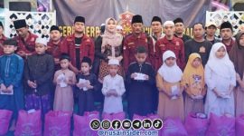 Foto. Kegiatan Buka Puasa bersama dan santunan anak yatim Anggota DPD RI bersama Mantra di Surabaya