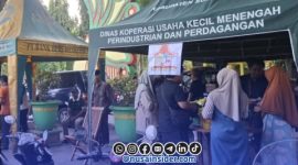 Foto. Stand Pangan Murah pemerintah Kabupaten Sumenep