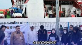 Foto. Pelepasan mudik gratis dan Himpass mengabdi oleh Pemkab Sumenep
