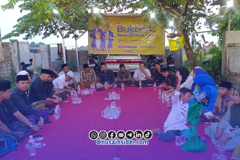 Foto. Buka puasa bersama PMII UPI Sumenep