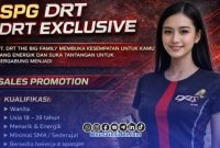 Foto. Potongan / Crop Lowongan Kerja Perusahaan Rokok DRT Sumenep