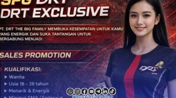 Foto. Potongan / Crop Lowongan Kerja Perusahaan Rokok DRT Sumenep