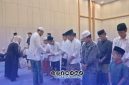 Foto. Abd Aziz Salim Syabibi saat menggelar Santunan Anak Yatim dan Buka Puasa Bersama di Ballrom Hotel Myze Sumenep. 