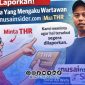 Foto. Pimred nusainsider.com Imbau Wartawan nusainsider Dilarang Meminta THR