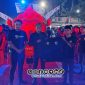Foto bersama Pelepasan Patrol sahur On the Road oleh Disbudporapar, FKPPI dan Patots di depan Masjid Jamik setempat