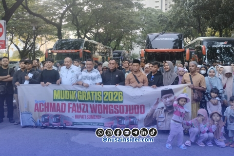Foto. Pemberangkatan Mudik Gratis 2026 dari Jakarta - Madura