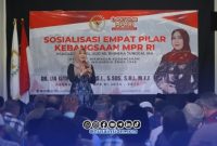 Foto. Sosialisasi Empat Pilar Kebangsaan bersama DPD/MPR RI Dr Lia Istifhama, S.Sos., M.E.I di Wonocolo