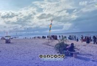 Foto. Wisata Pantai Salam kecamatan kepulauan Sapeken Desa Saur-saebus Sumenep