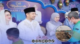 Foto. Open House Pemprov Jatim di tengah Rusaknya jalan provinsi di kepulauan Masalembu - SUMENEP Madura Jawa Timur