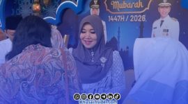 Foto. Dr Lia Istifhama di Open House Pemprov Jatim